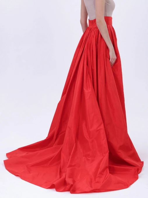 Юбка шелковая в пол CAROLINA HERRERA