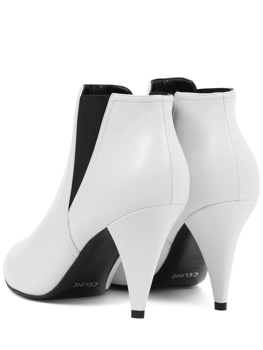 Ботильоны кожаные