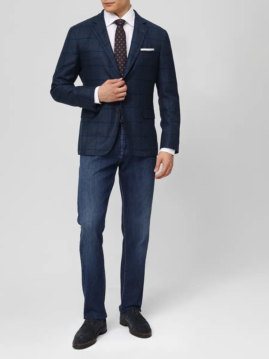 Джинсы Slim Fit хлопковые