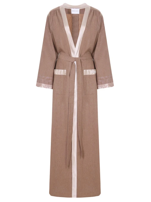 Платье-кимоно из шерсти VIONNET