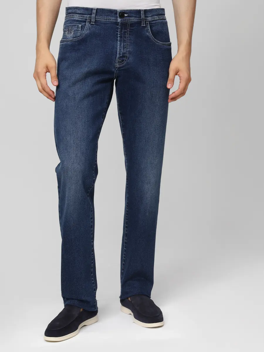 Джинсы Regular Fit хлопковые