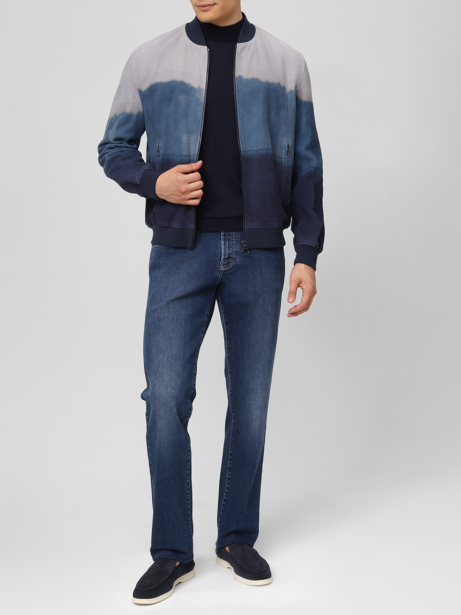 Джинсы Regular Fit хлопковые