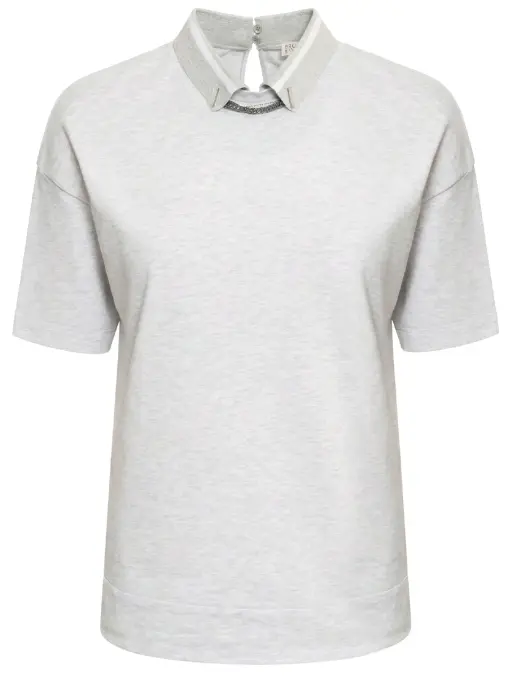 Поло хлопковое BRUNELLO CUCINELLI