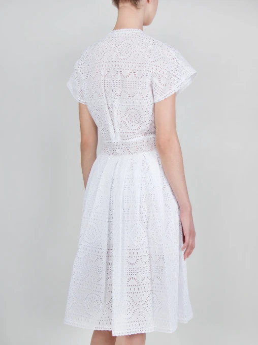 Хлопковое платье ERMANNO SCERVINO