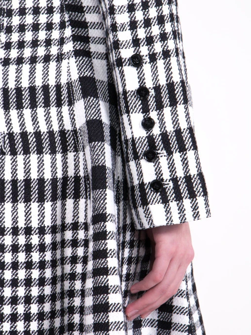 Льняное пальто ERMANNO SCERVINO