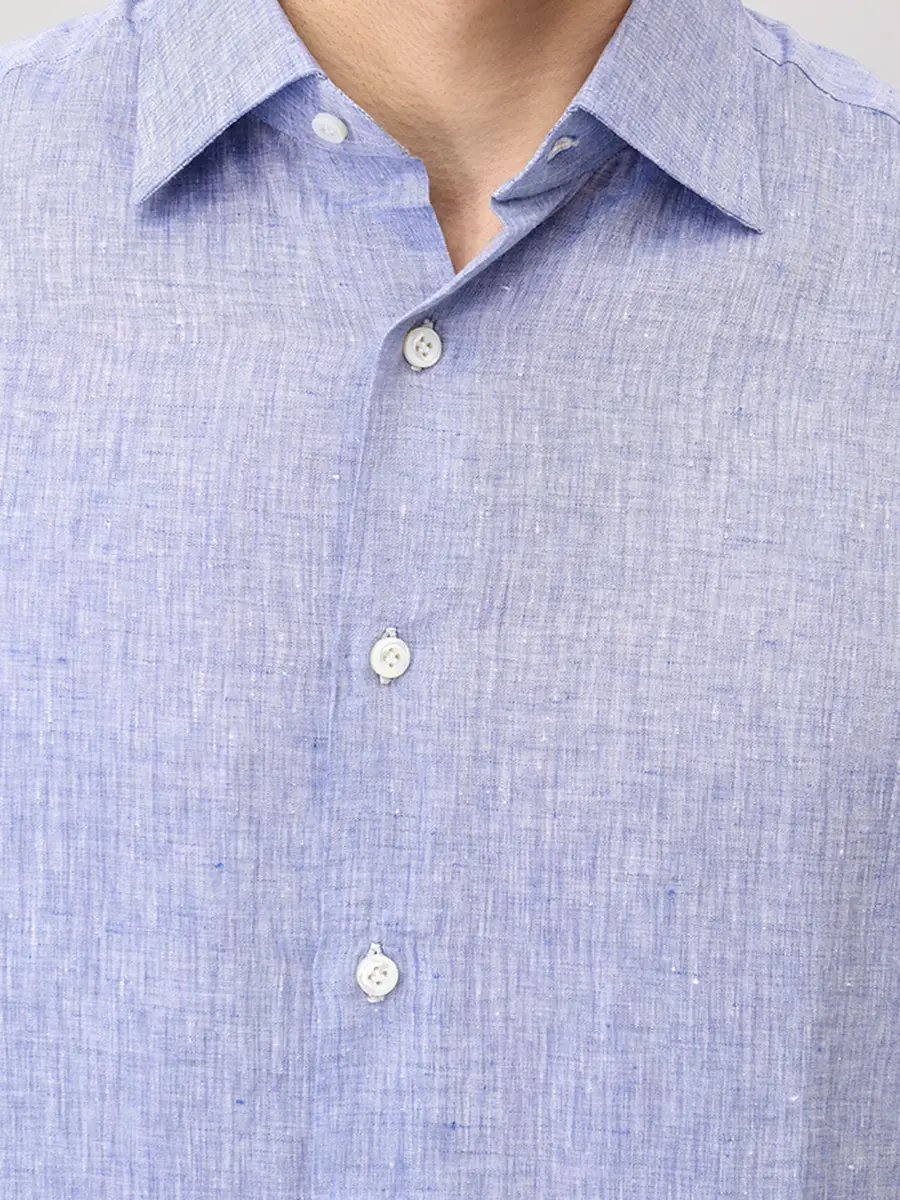Рубашка Regular Fit льняная