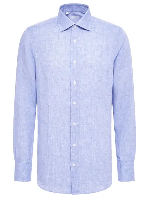 Рубашка Regular Fit льняная CESARE ATTOLINI