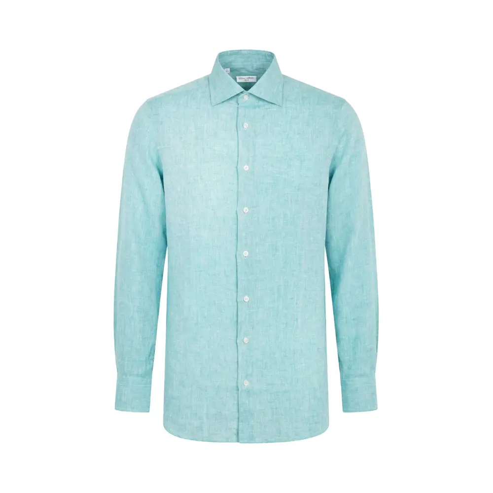 Рубашка Regular Fit льняная