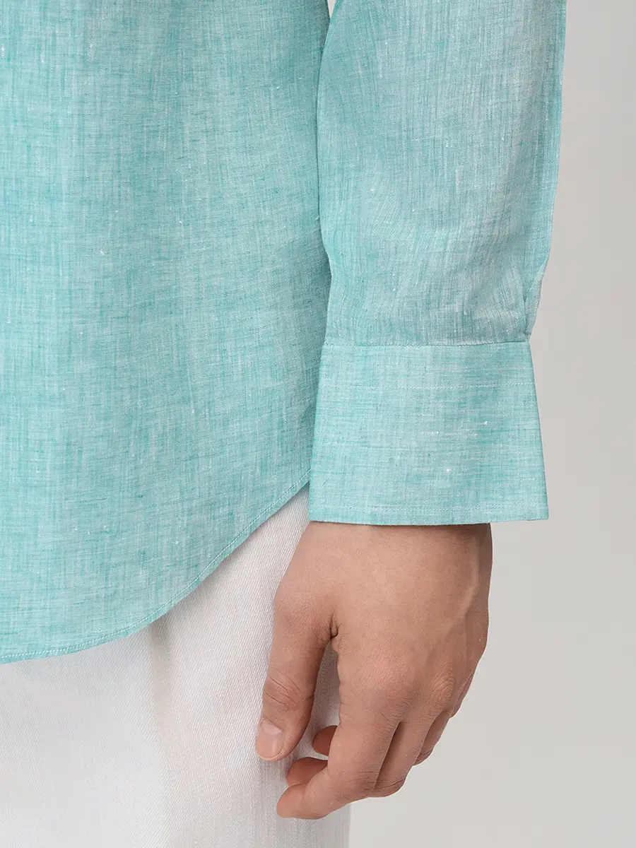 Рубашка Regular Fit льняная