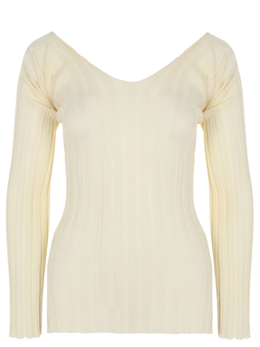 Шерстяной пуловер