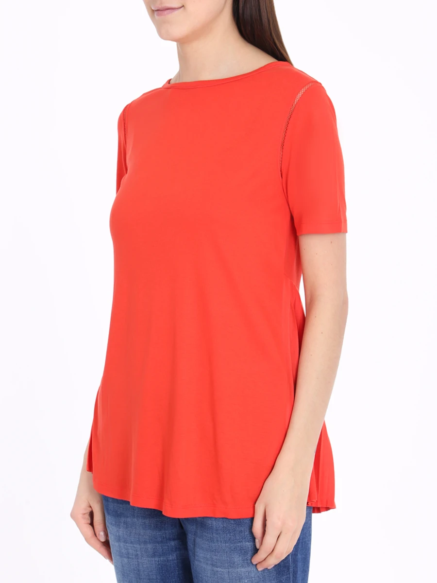 Топ с плиссировкой