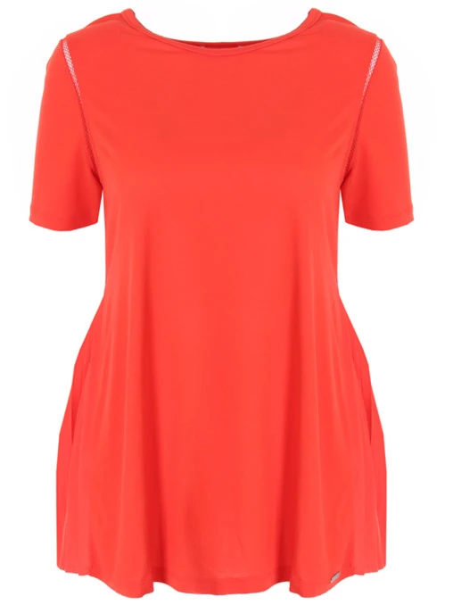 Топ с плиссировкой BOSS