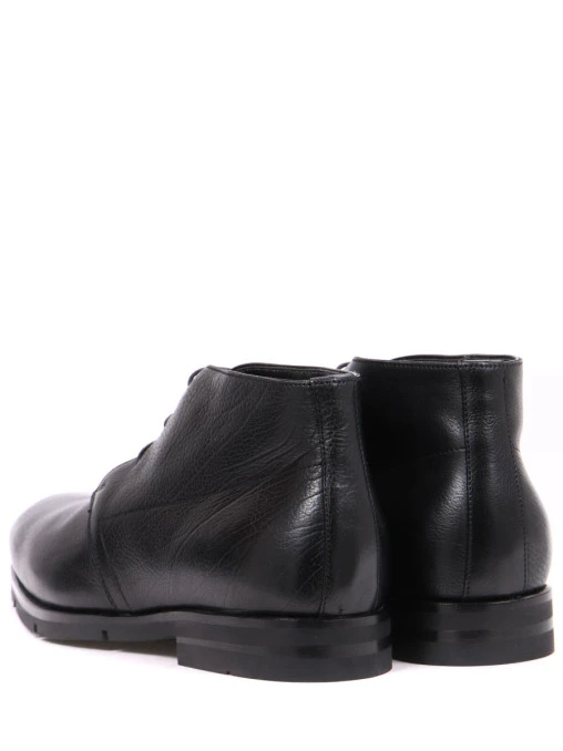 Ботинки кожаные на меху SANTONI