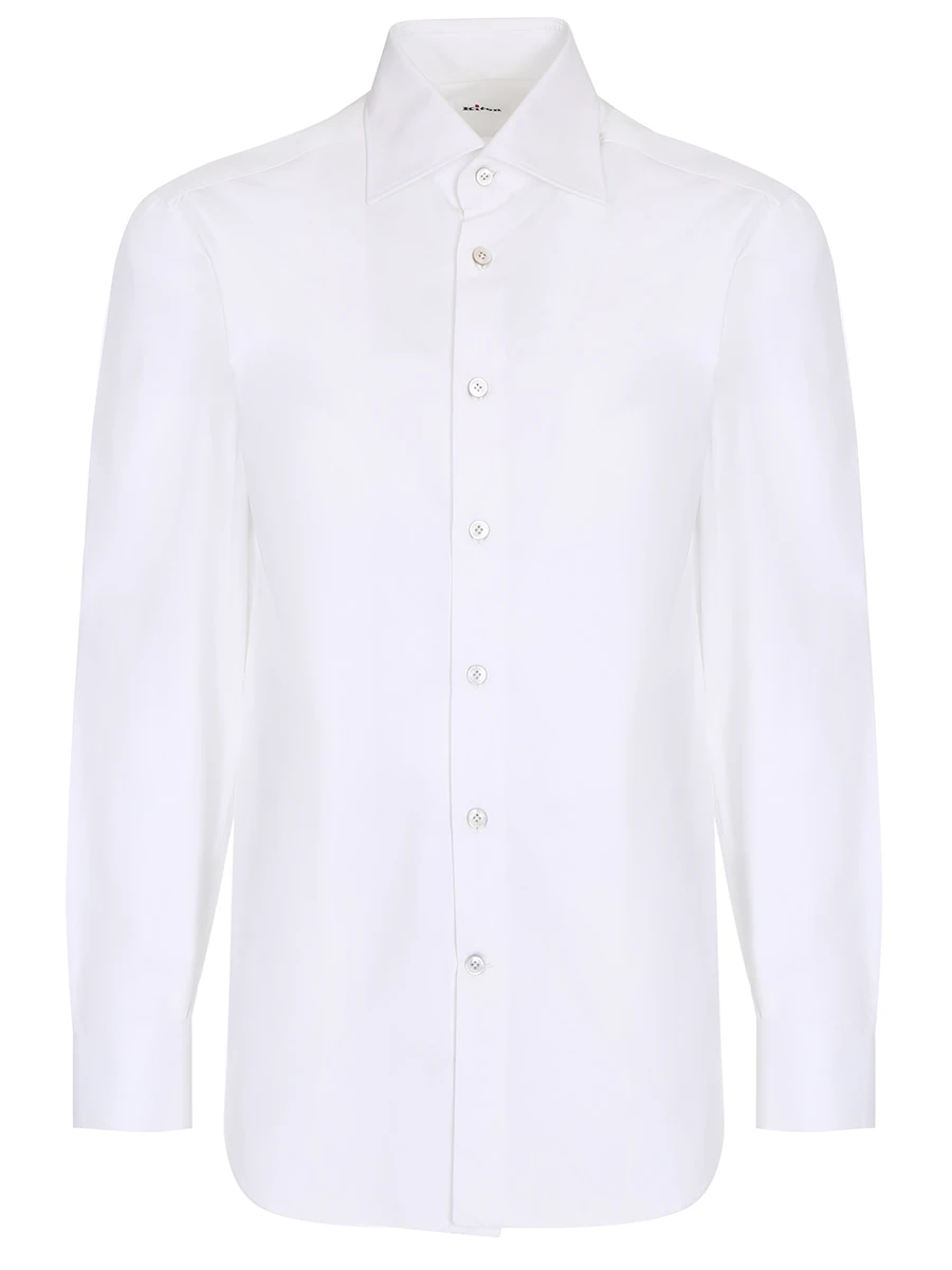 Рубашка regular fit однотонная