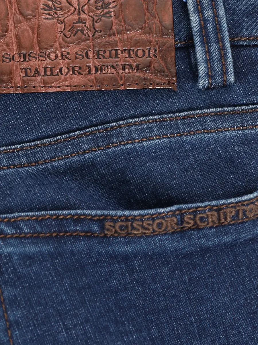 Джинсы Slim Fit хлопковые