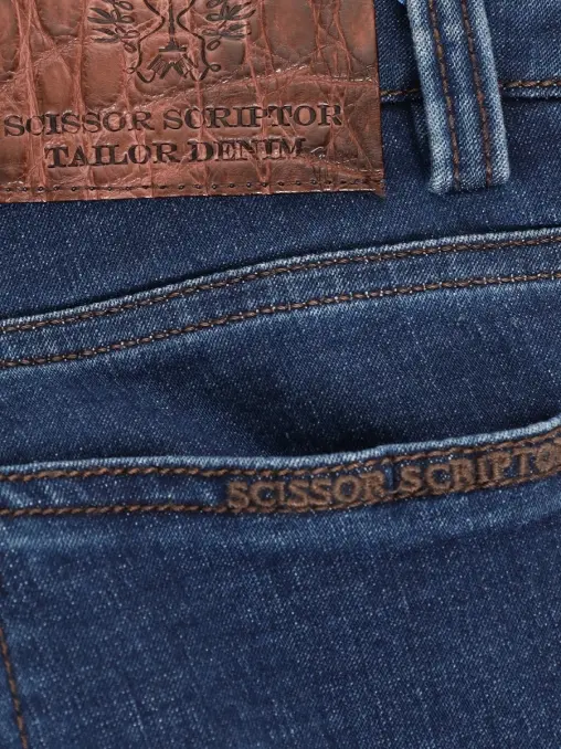 Джинсы Slim Fit хлопковые SCISSOR SCRIPTOR