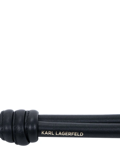 Кожаный ремень для сумки KARL LAGERFELD
