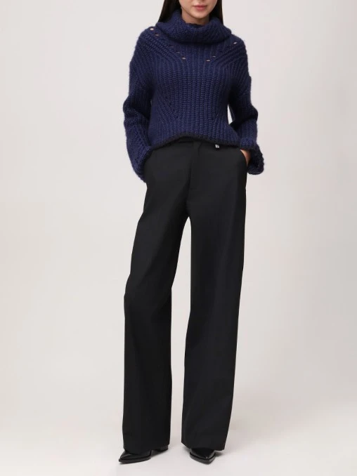 Свитер из шелка и мохера FENDI