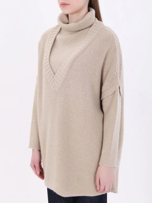 Свитер из кашемира и соболя KITON