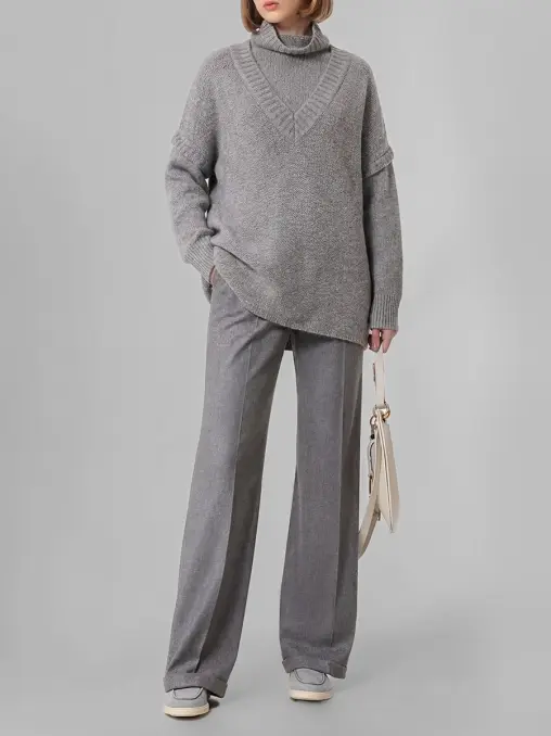 Свитер из кашемира и соболя KITON