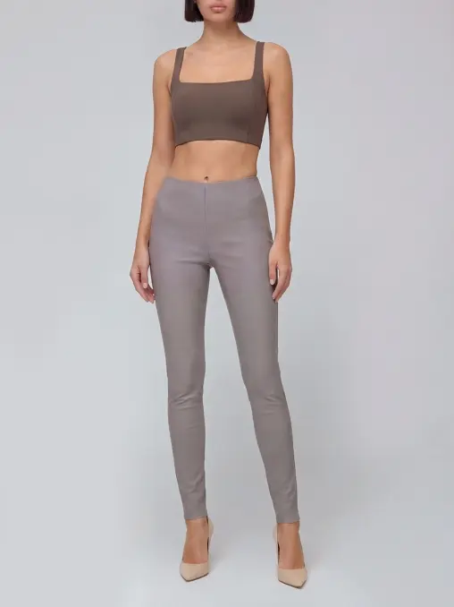 Кожаные брюки KITON