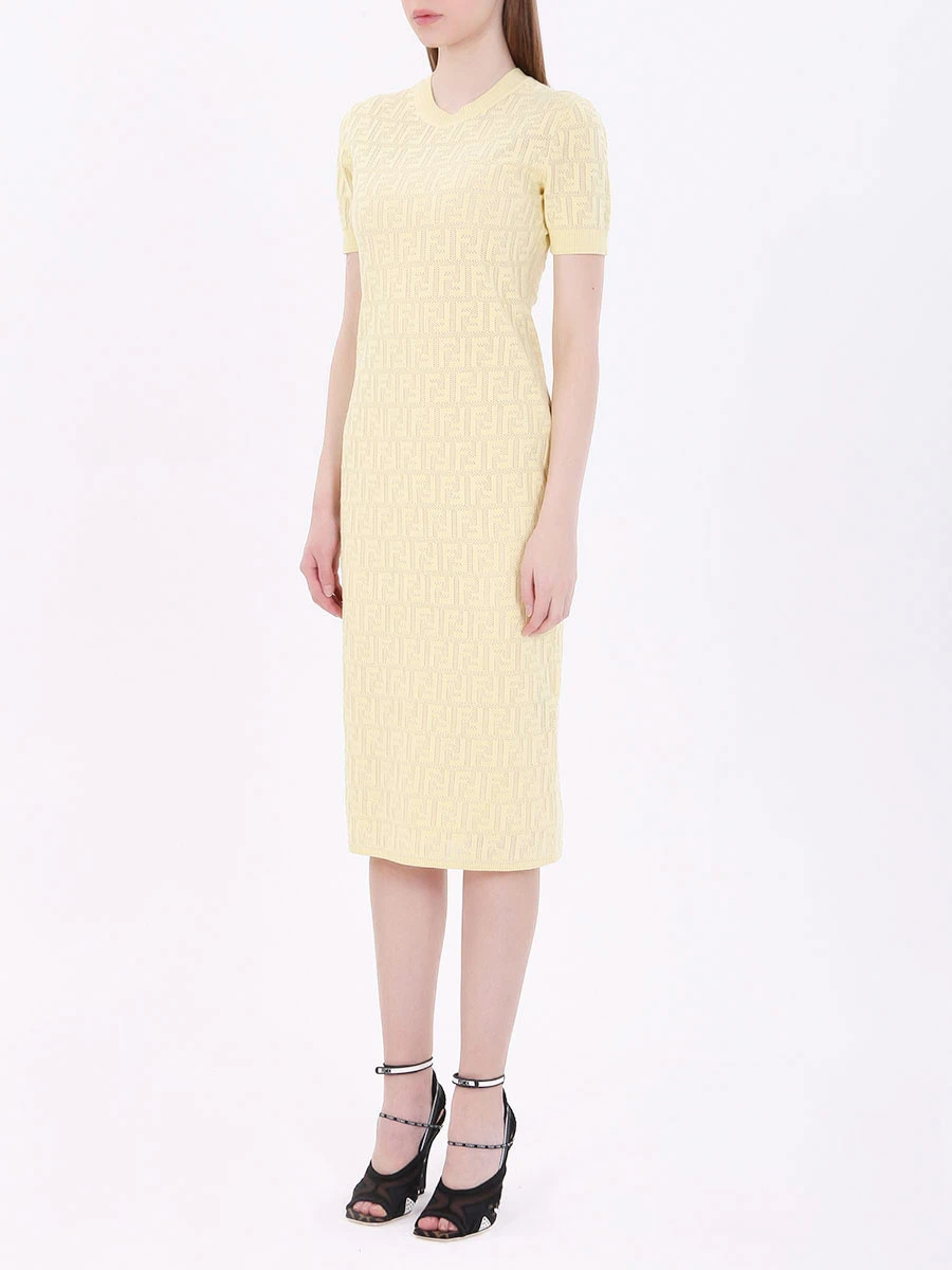 Платье с принтом