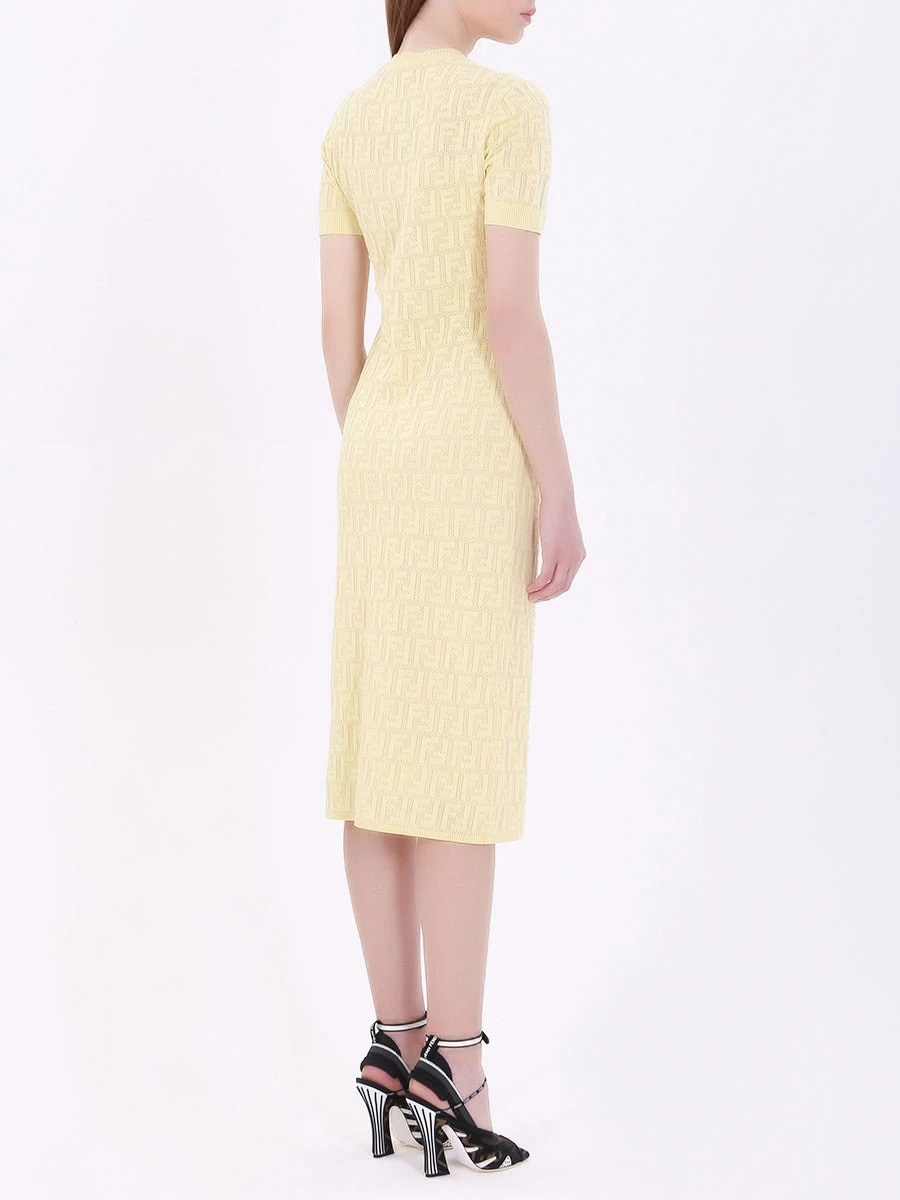 Платье с принтом