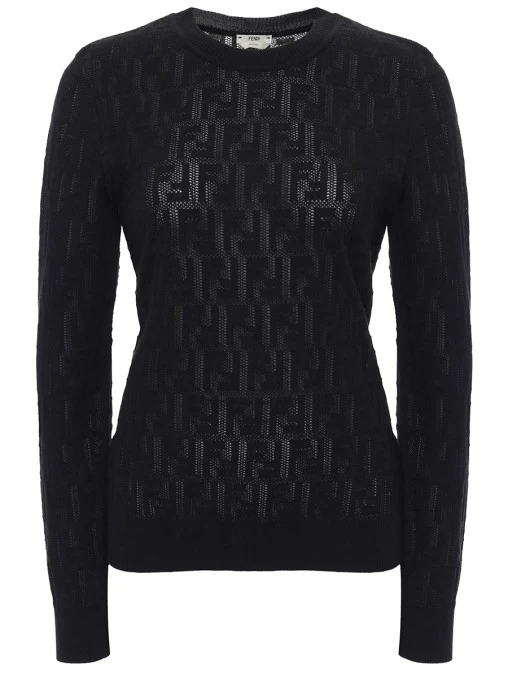 Джемпер хлопковый FENDI