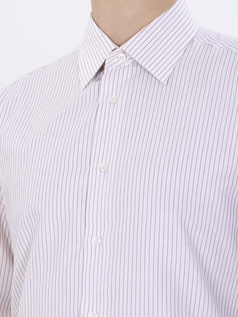 Рубашка хлопковая в полоску