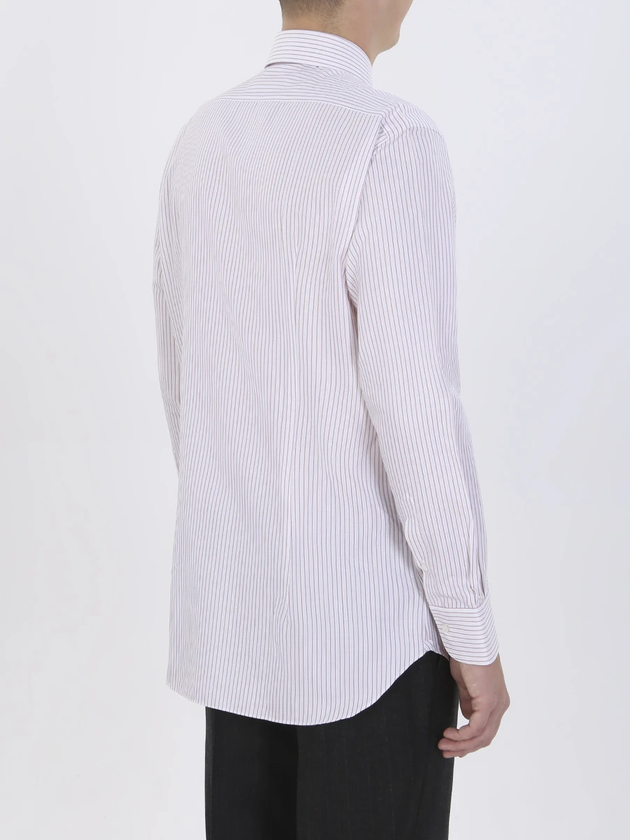 Рубашка хлопковая в полоску