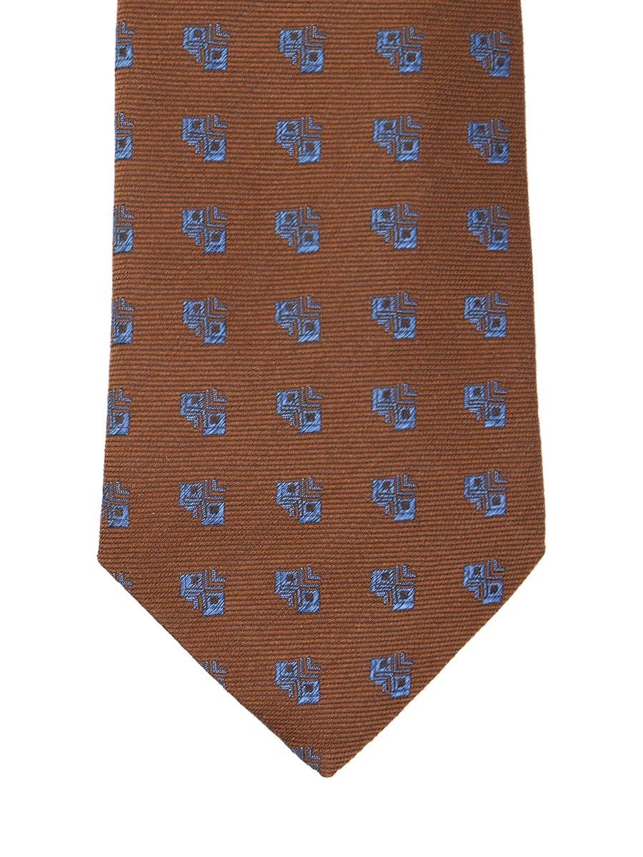 Галстук шелковый с принтом