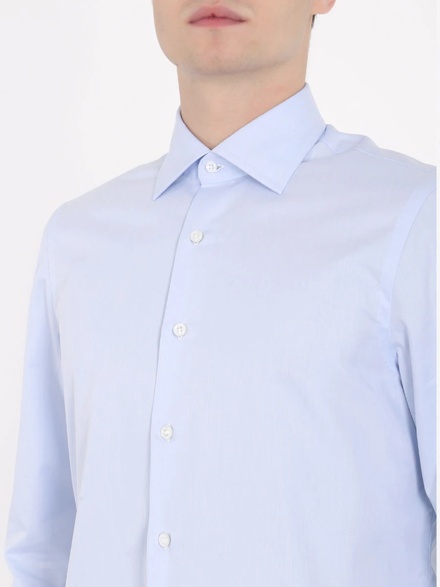 Рубашка regular fit хлопковая