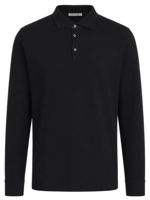 Поло хлопковое FIORONI CASHMERE