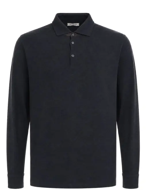 Поло хлопковое FIORONI CASHMERE