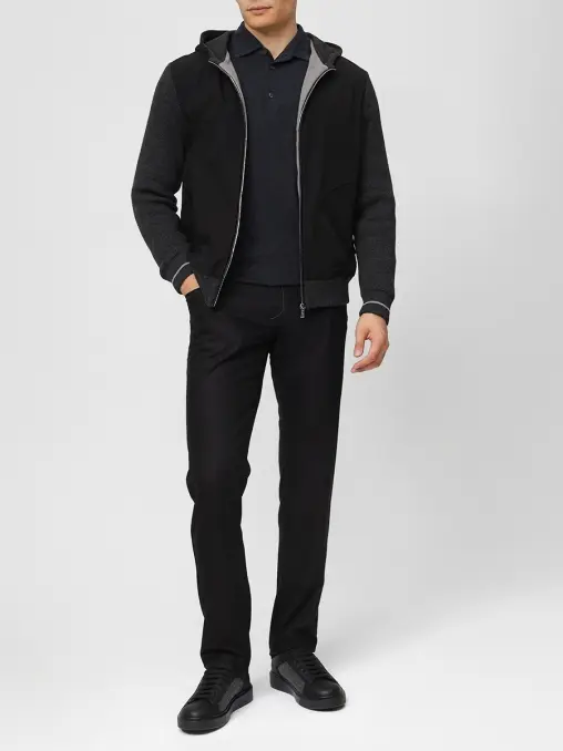 Поло хлопковое FIORONI CASHMERE