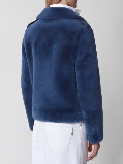 Дубленка из овчины BRUNELLO CUCINELLI