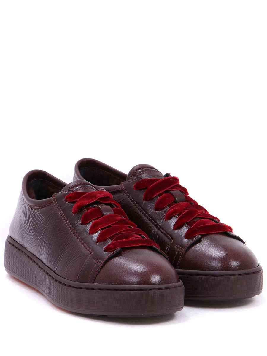 Кеды кожаные на меху