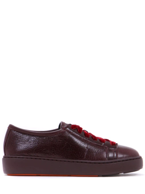 Кеды кожаные на меху SANTONI