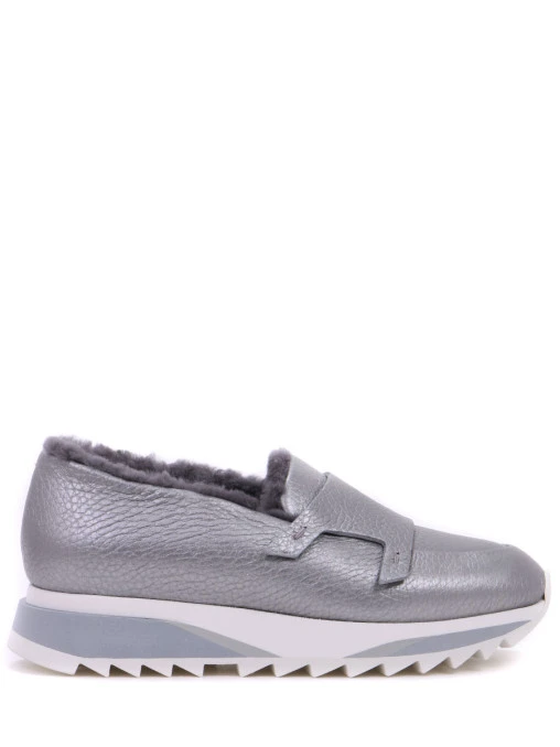 Кроссовки кожаные на меху SANTONI