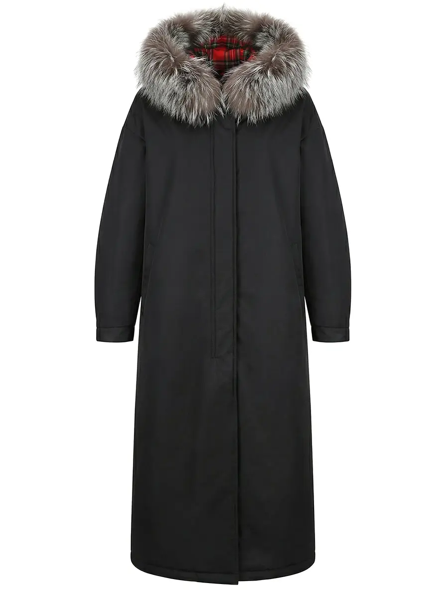 Парка с мехом лисы