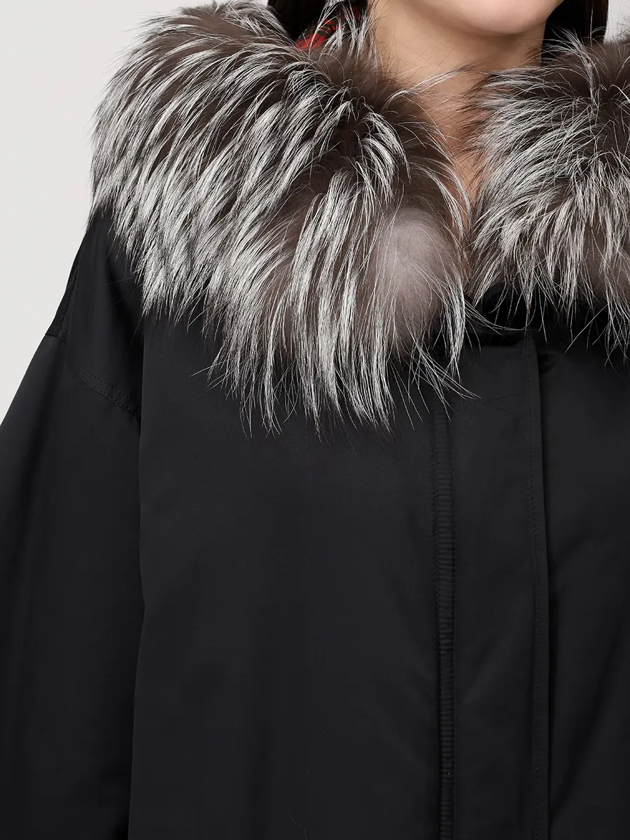 Парка с мехом лисы