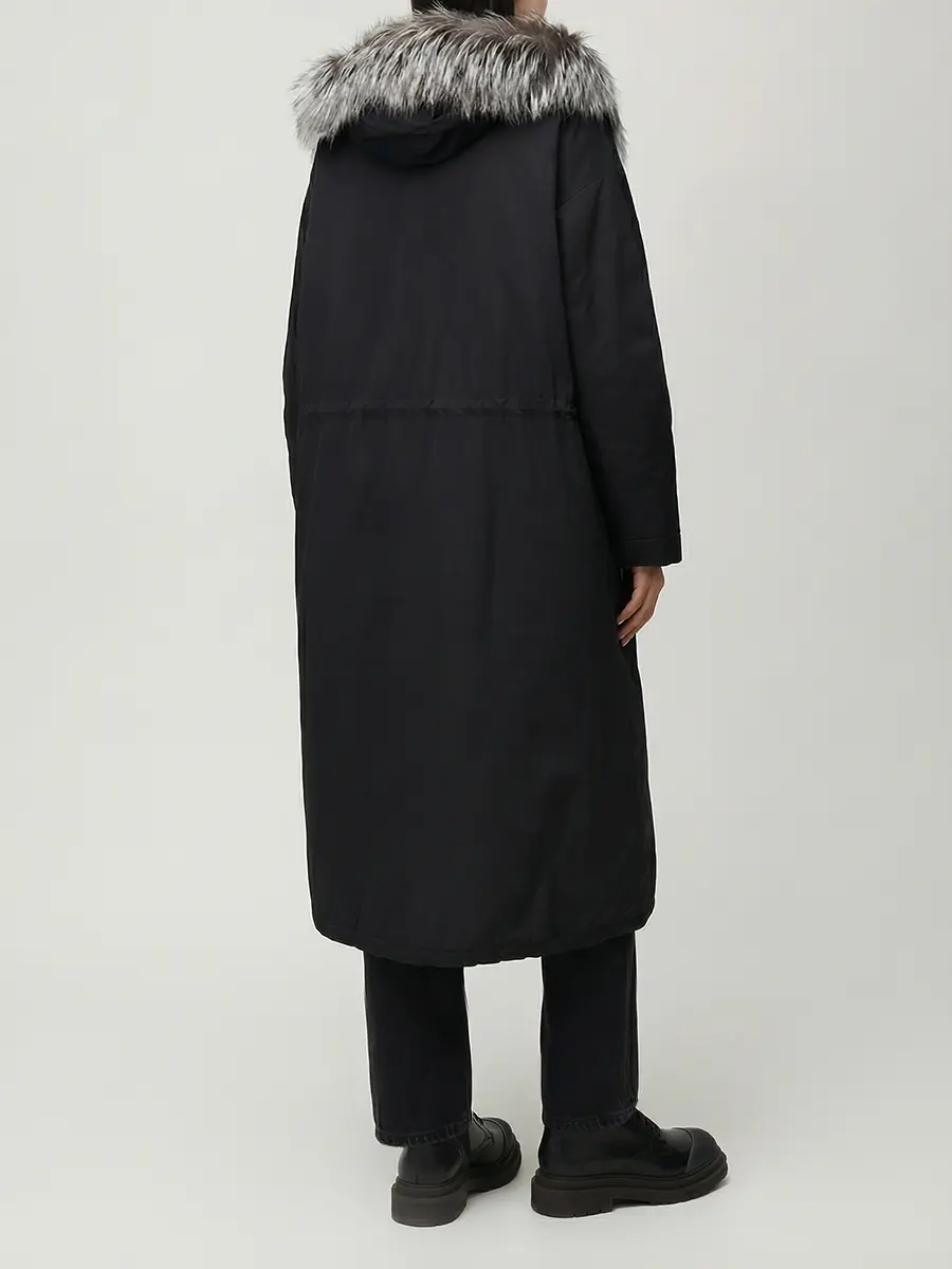 Парка с мехом лисы