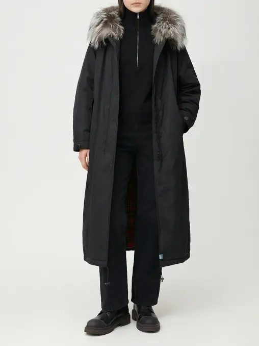 Парка с мехом лисы RINDI