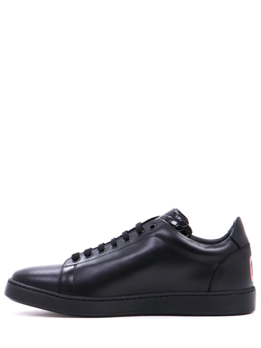 Кожаные кеды KITON