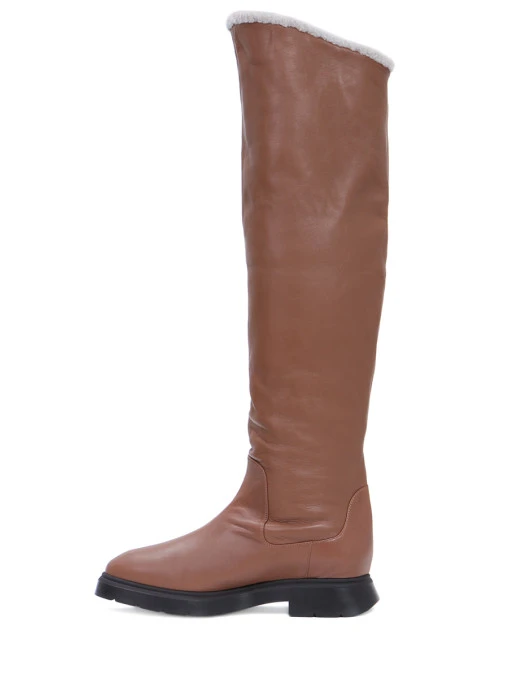 Утепленные ботфорты STUART WEITZMAN