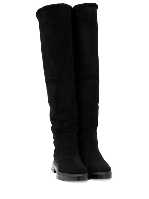 Утепленные ботфорты STUART WEITZMAN