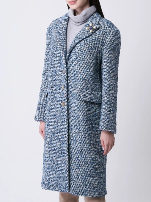 Пальто шерстяное ERMANNO SCERVINO