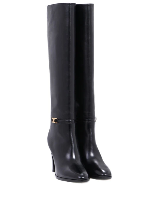 Кожаные сапоги CELINE