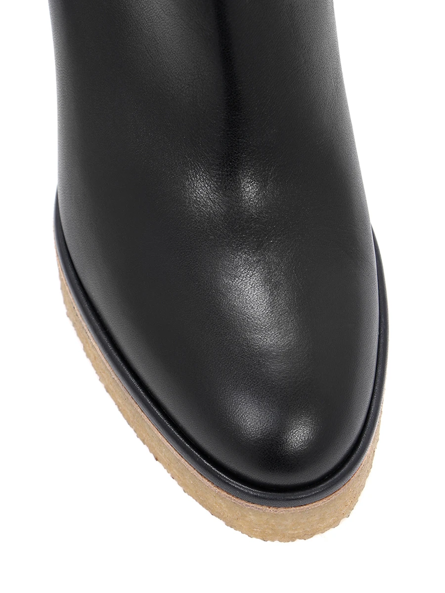 Ботильоны на танкетке