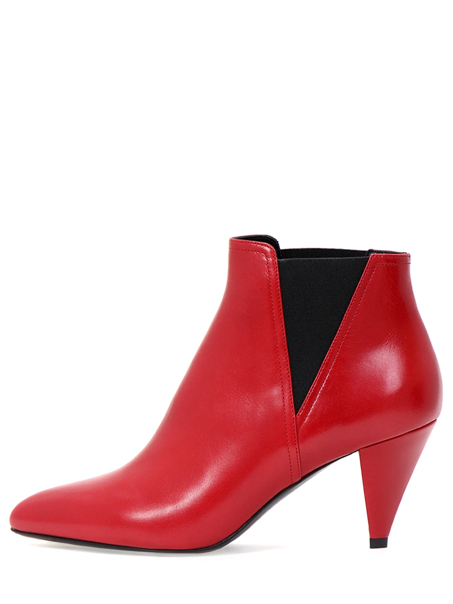 Ботильоны кожаные